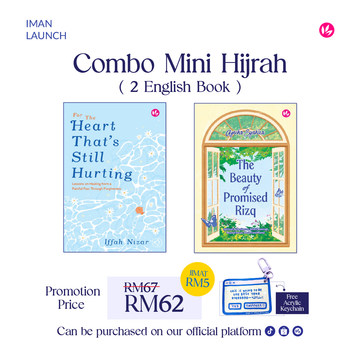Iman Publication Kombo Mini Hijrah English + Percuma Acrylic Keychain 400024